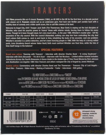 Trancers [Blu-Ray 4K] + [2xBlu-ray]
