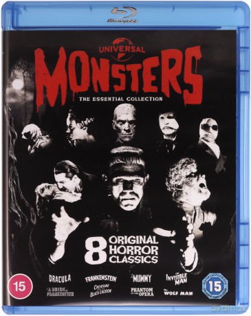 Universal Classic Monsters: The Essential Collection [8xBlu-Ray]
