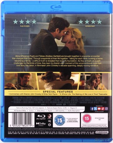 We Live In Time (Sztuka pięknego życia) [Blu-Ray]