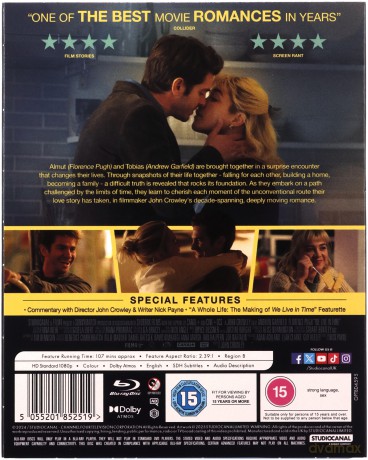 We Live In Time (Sztuka pięknego życia) [Blu-Ray]
