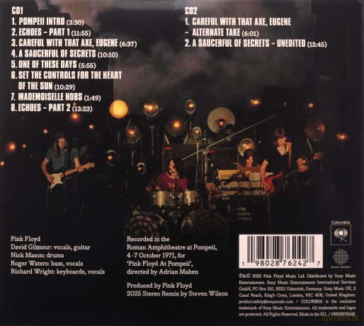 Pink Floyd: Pink Floyd at Pompeii - MCMLXXII [2CD]