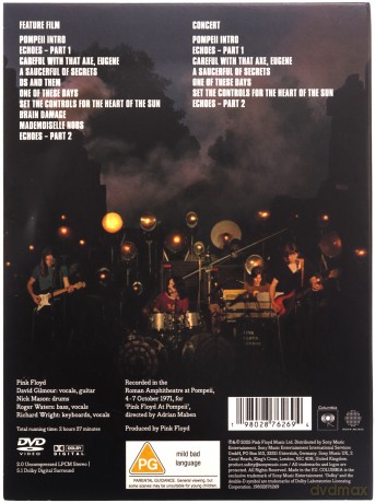 Pink Floyd: Pink Floyd at Pompeii - MCMLXXII [DVD]