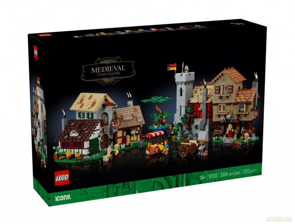 LEGO Icons Średniowieczny plac miejski (10332) [KLOCKI]