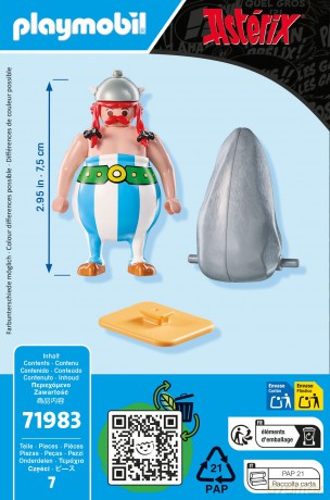 PLAYMOBIL Obeliks z menhirem (71983)