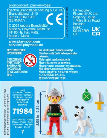 PLAYMOBIL Asteriks z Idefiksem (71984)