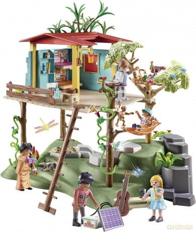 PLAYMOBIL Wiltopia - Rodzinny domek na drzewie (71013)