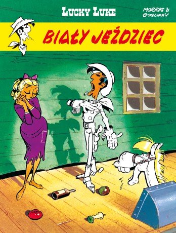 Biały jeździec. Lucky Luke - René Goscinny [KOMIKS]