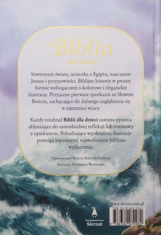 Biblia dla dzieci - Bożena Bobrzyk-Stokłosa [KSIĄŻKA]