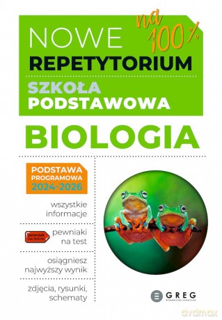 Biologia. Nowe Repetytorium. Szkoła podstawowa 2024-2026 - Anna Mucha [KSIĄŻKA]