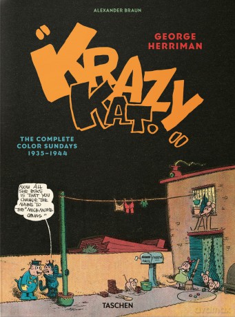 George Herriman. Krazy Kat. The Complete Color Sundays wer. angielska - Alexander Braun [KSIĄŻKA]