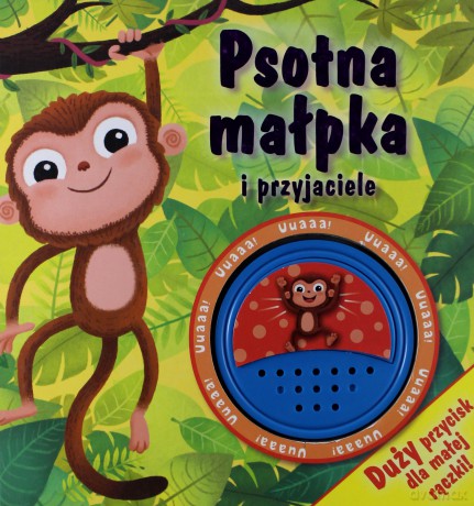 Psotna Małpka I Przyjaciele Tw - Urszula Kozłowska [KSIĄŻKA]