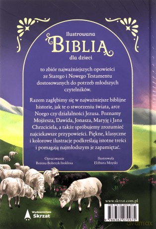 Ilustrowana Biblia dla dzieci - Bożena Bobrzyk-Stokłosa [KSIĄŻKA]