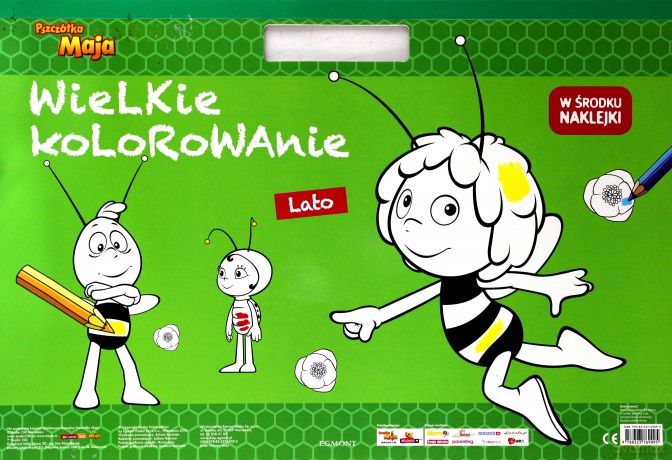 Pszczółka Maja Wielkie Kolorowanie [KSIĄŻKA]