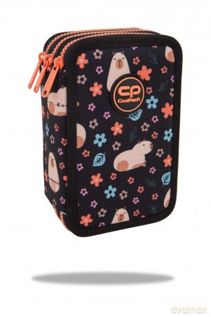 Piórnik 3-komorowy z wyposażeniem Coolpack Jumper 3 Capybara