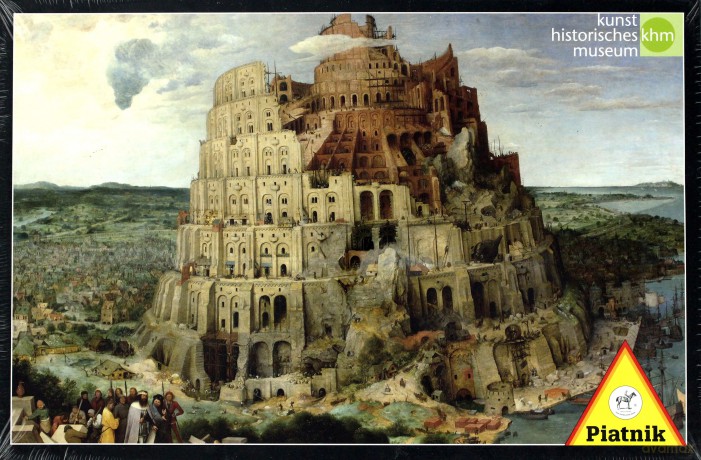 Puzzle 1000 Bruegel Wieża Babel [PUZZLE]