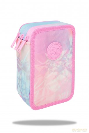 Piórnik potrójny z wyposażeniem Coolpack Jumper 3 Tie Dye