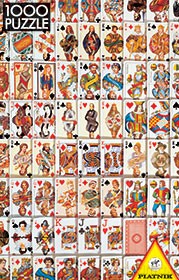 Puzzle 1000 Karty [PUZZLE]