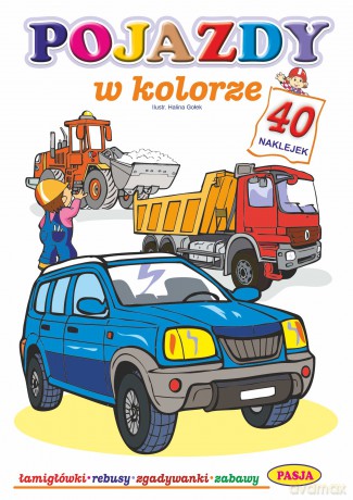 Pojazdy w kolorze - Halina Gołek [KSIĄŻKA]
