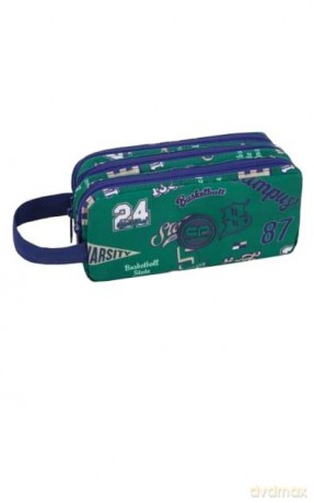 Saszetka potrójna z rączką Coolpack Primus L American Retro