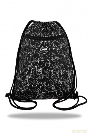 Worek na buty Coolpack Vert Black Cats