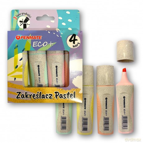 Zakreślasz PENMATE pastelowy Ecco 4 kolory