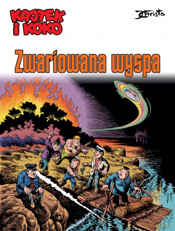 Zwariowana wyspa. Kajtek i Koko - Janusz Christa [KOMIKS]
