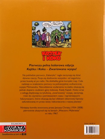 Zwariowana wyspa. Kajtek i Koko - Janusz Christa [KOMIKS]