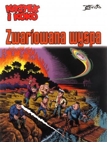 Zwariowana wyspa. Kajtek i Koko - Janusz Christa [KOMIKS]