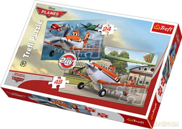 Trefl 2w1 Dusty I Jego Drużyna [PUZZLE]
