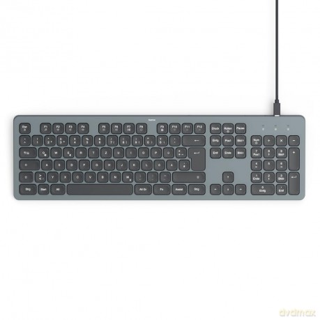 Klawiatura CK-400 przewodowa Czarno-szara