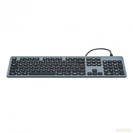 Klawiatura CK-400 przewodowa Czarno-szara