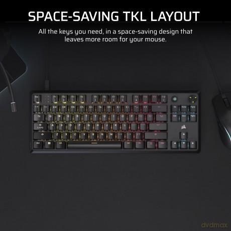 Klawiatura K70 Core TKL RGB Mechanical