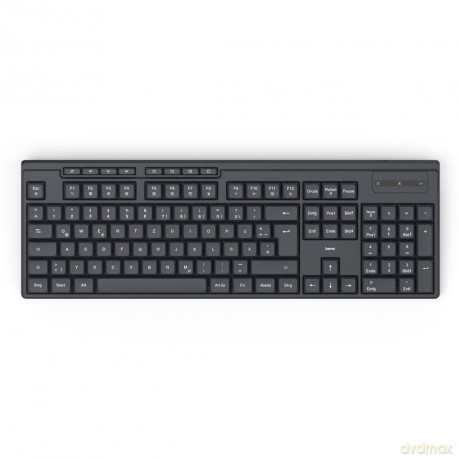 Klawiatura WK-200 bezprzewodowa Czarna