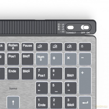 Klawiatura WK-750 multi device Czarna