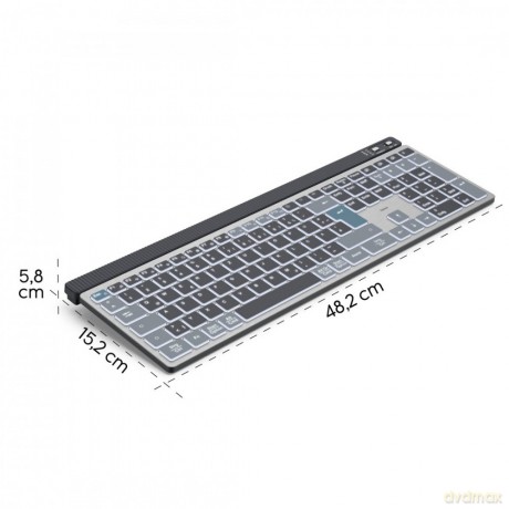 Klawiatura WK-750 multi device Czarna
