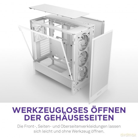 Obudowa H5 FLOW RGB Midi Tower z oknem (2024) Biała