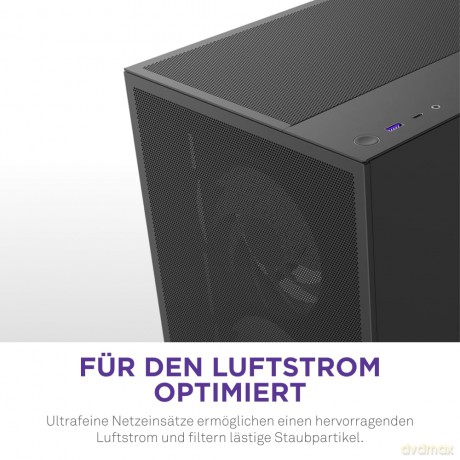 Obudowa H5 FLOW RGB Midi tower z oknem (2024) Czarna