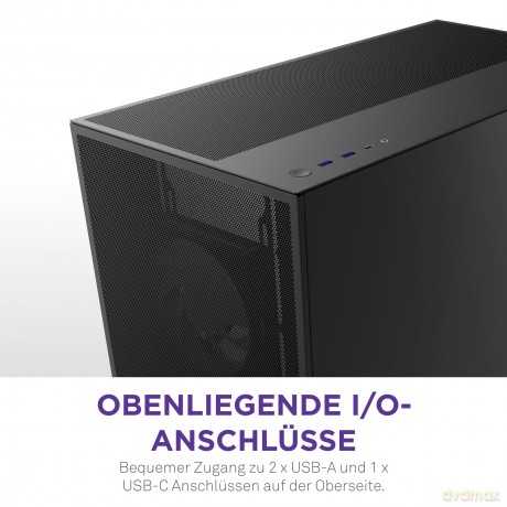 Obudowa H7 FLOW RGB Midi Tower z oknem (2024) Czarna