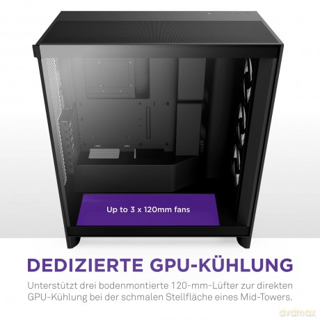 Obudowa H7 FLOW RGB Midi Tower z oknem (2024) Czarna
