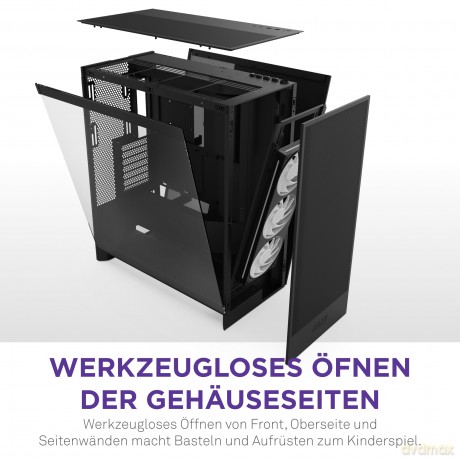 Obudowa H7 FLOW RGB Midi Tower z oknem (2024) Czarna