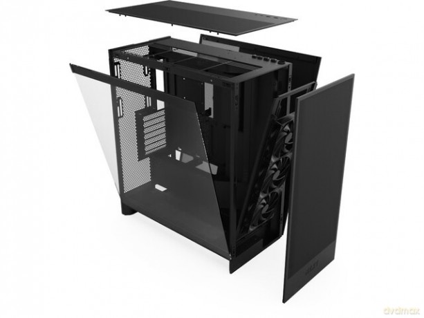 Obudowa NZXT H7 Flow Midi Tower z oknem (2024) Czarna