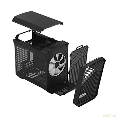 Obudowa Torrent Nano RGB Black TG Light tint