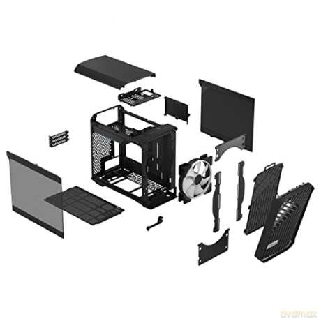 Obudowa Torrent Nano RGB Black TG Light tint