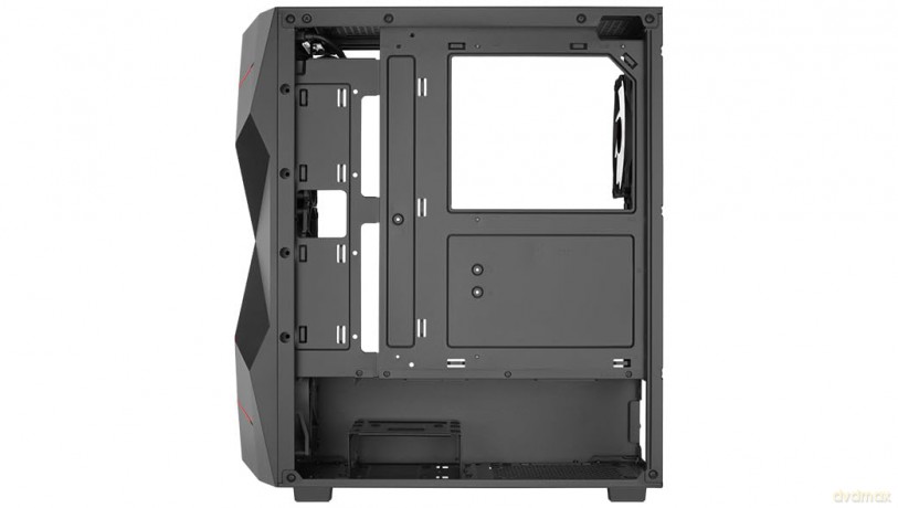 Obudowa Volcan Czarna Mid Tower RGB