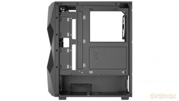 Obudowa Volcan Czarna Mid Tower RGB
