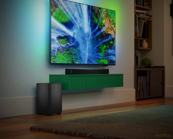 Soundbar 2.1 z bezprzewodowym subwooferem TAB5309/10