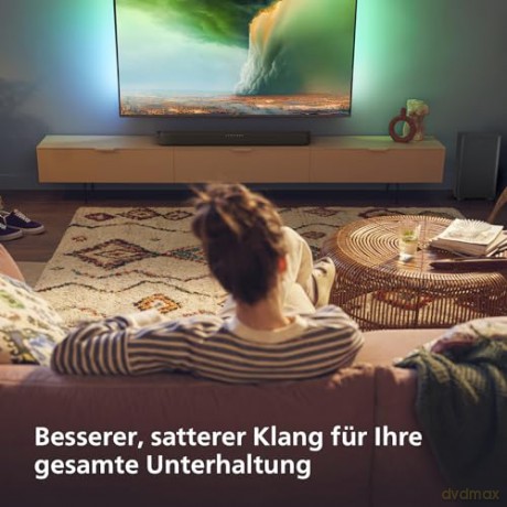 Soundbar 2.1 z bezprzewodowym subwooferem TAB5309/10