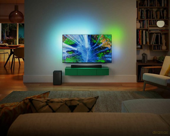 Soundbar 2.1 z bezprzewodowym subwooferem TAB6309/10