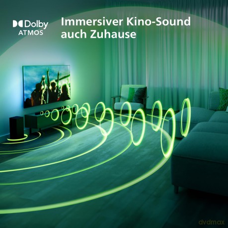 Soundbar 2.1 z bezprzewodowym subwooferem TAB6309/10