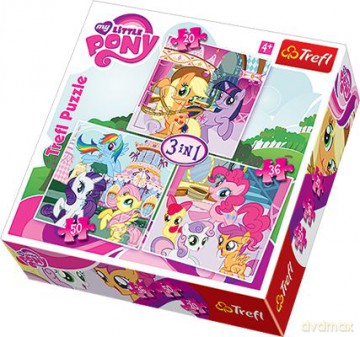 TREFL 3w1 My Little Pony [PUZZLE]